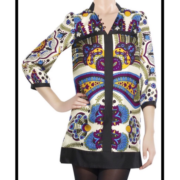 Silk Tibi tunic dress - Picture 1 of 4